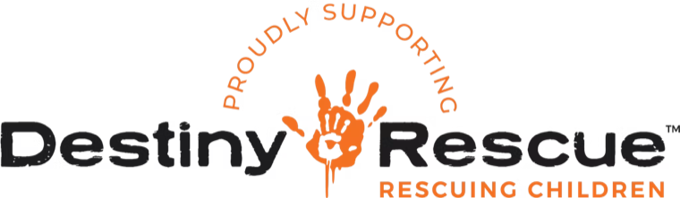 Proudly supporting Destiny Rescue — rescuing children